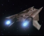 Starfighter aft shot