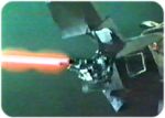 The X-Bomber opens up with the Laser Blast