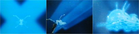 X-Impulse firing and hitting Makara's cruiser